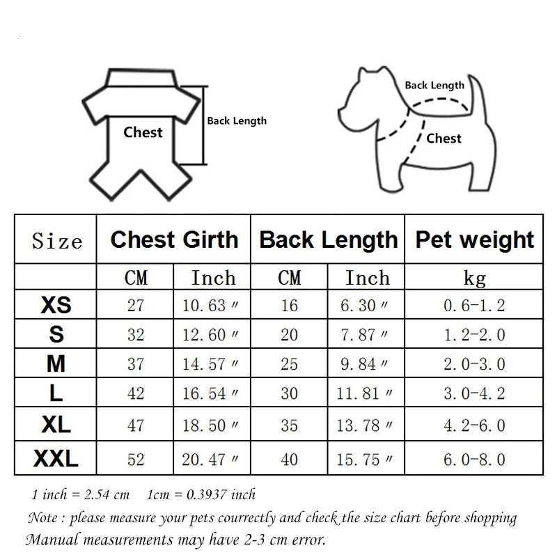 Warm Dog Hoodie - Cozy Pet Clothes for Small to Large Dogs