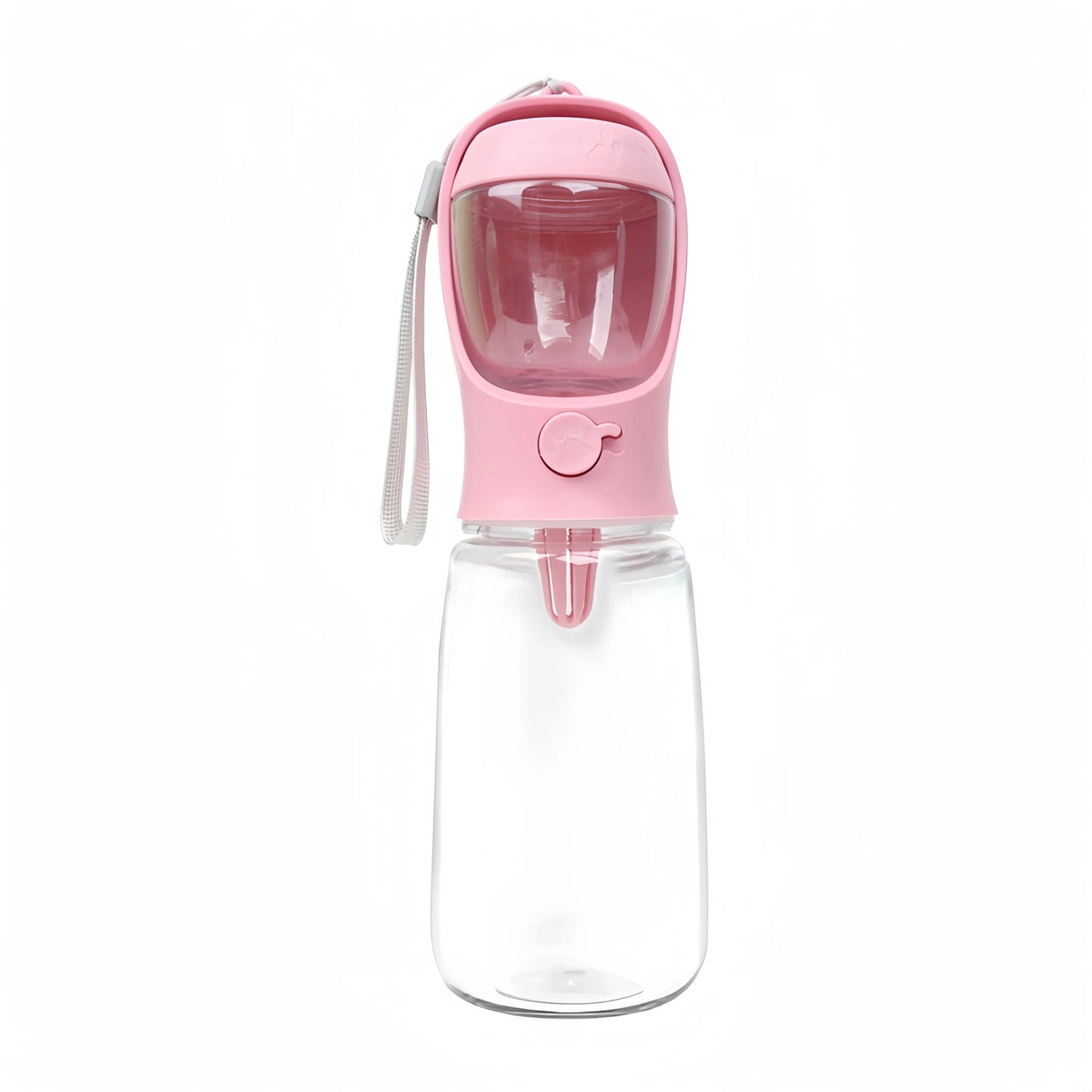 Portable Pet Feeding and Watering Supplies Portable Food Grade Material Dog Travel Pet Water Cup Bottle With Food Dispenser