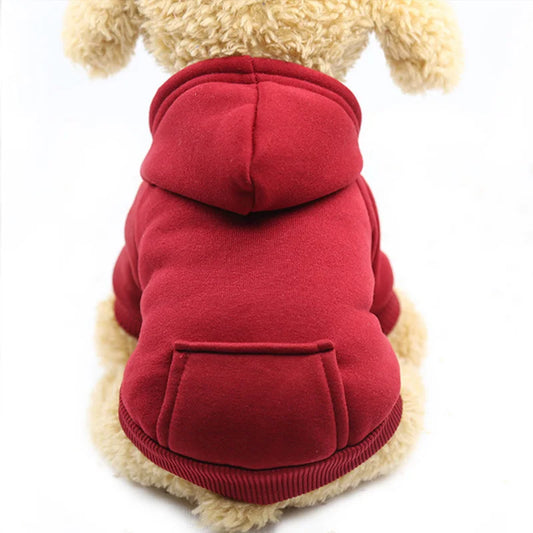 Warm Dog Hoodie - Cozy Pet Clothes for Small to Large Dogs