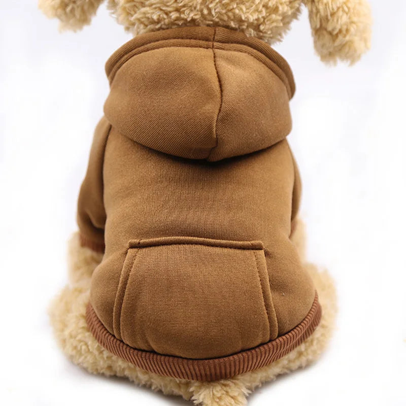 Warm Dog Hoodie - Cozy Pet Clothes for Small to Large Dogs