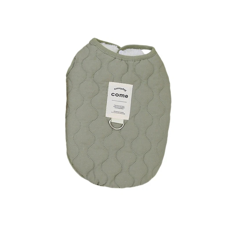 Winter Pet Dog Vest – Warm Cotton Jacket for Small and Medium Dogs and Cats