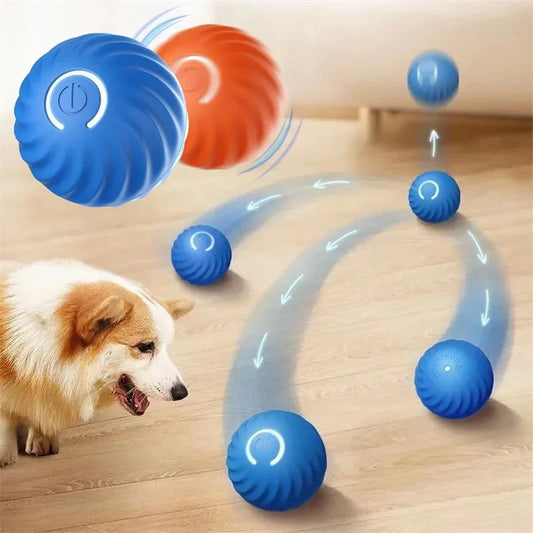 Smart Dog Toy Ball – Interactive USB Rechargeable Moving Pet Toy