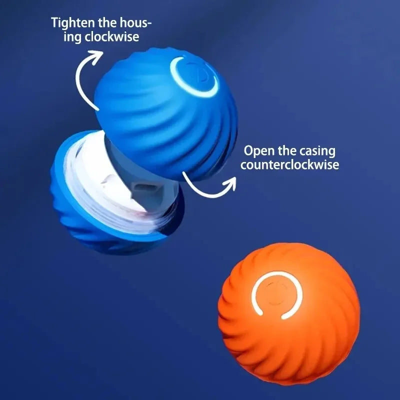 Smart Dog Toy Ball – Interactive USB Rechargeable Moving Pet Toy