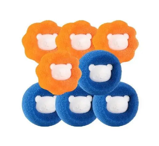 Laundry Ball Hair Remover Kit – Pet Hair Cleaning Tool for Clothes