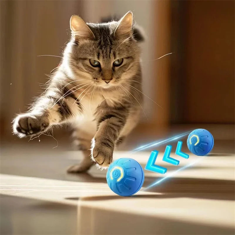 Smart Dog Toy Ball – Interactive USB Rechargeable Moving Pet Toy