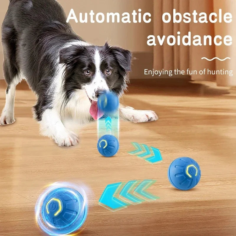 Smart Dog Toy Ball – Interactive USB Rechargeable Moving Pet Toy