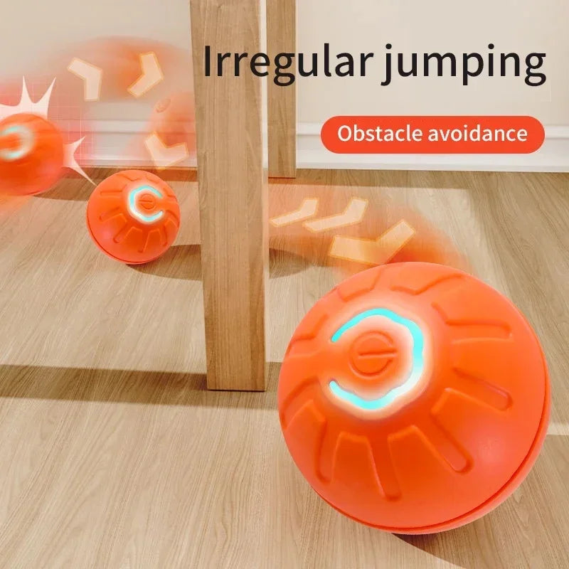 Smart Dog Toy Ball – Interactive USB Rechargeable Moving Pet Toy