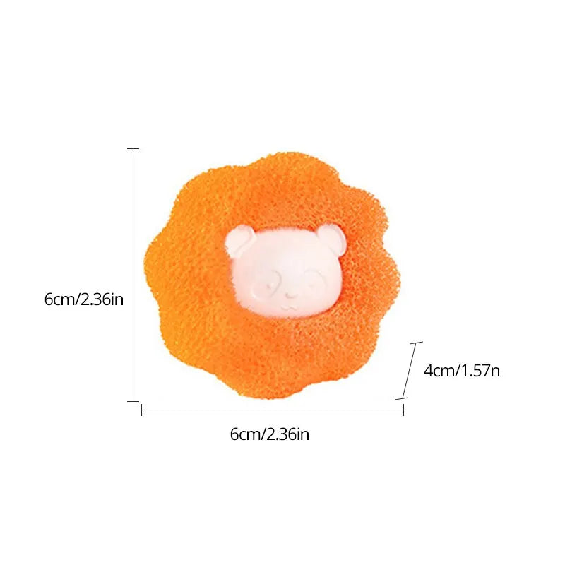 Laundry Ball Hair Remover Kit – Pet Hair Cleaning Tool for Clothes