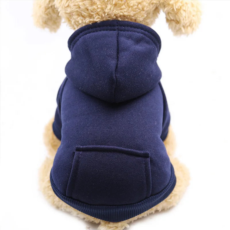 Warm Dog Hoodie - Cozy Pet Clothes for Small to Large Dogs