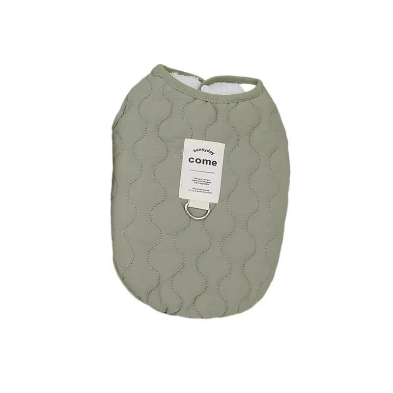 Winter Pet Dog Vest – Warm Cotton Jacket for Small and Medium Dogs and Cats