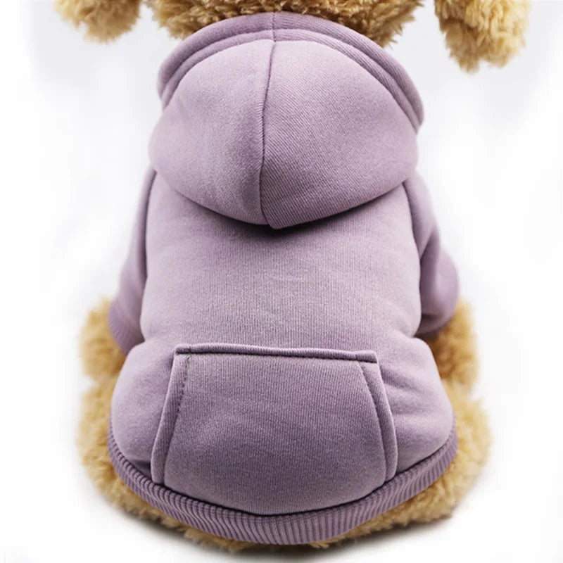 Warm Dog Hoodie - Cozy Pet Clothes for Small to Large Dogs