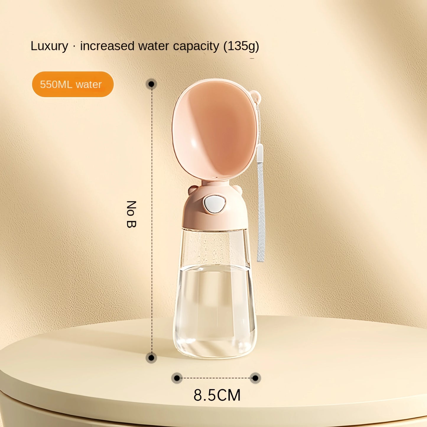 Portable Water Bowl Portable Food Grade Material Dog Cat Travel Pet Water Cup Bottle With Food Dispenser Pet Dog Supplies