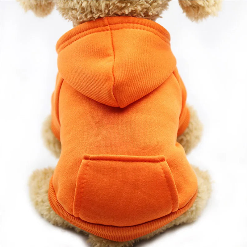 Warm Dog Hoodie - Cozy Pet Clothes for Small to Large Dogs