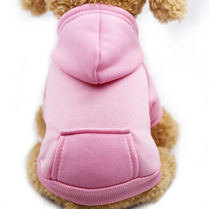 Warm Dog Hoodie - Cozy Pet Clothes for Small to Large Dogs