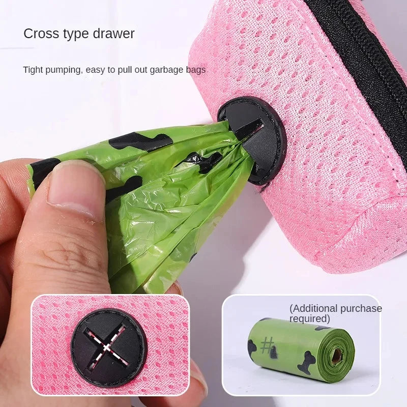 Dog Waste Bag Dispenser and Bags for Dogs Walking Supplies
